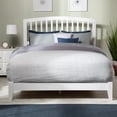 thumbnail image 2 of Richmond Full Solid Wood Foundation Bed in White, 2 of 11