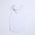 thumbnail image 3 of Inevnen Mens Tank Top with Hood Pocket Gym Hoodie Workout Sleeveless Muscle Shirt, 3 of 7