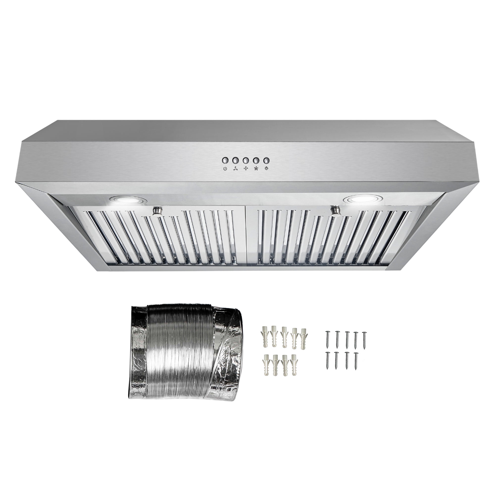Cosmo Range Hoods UC30 30 in. 380 CFM Ductless Under-Cabinet Range Hood