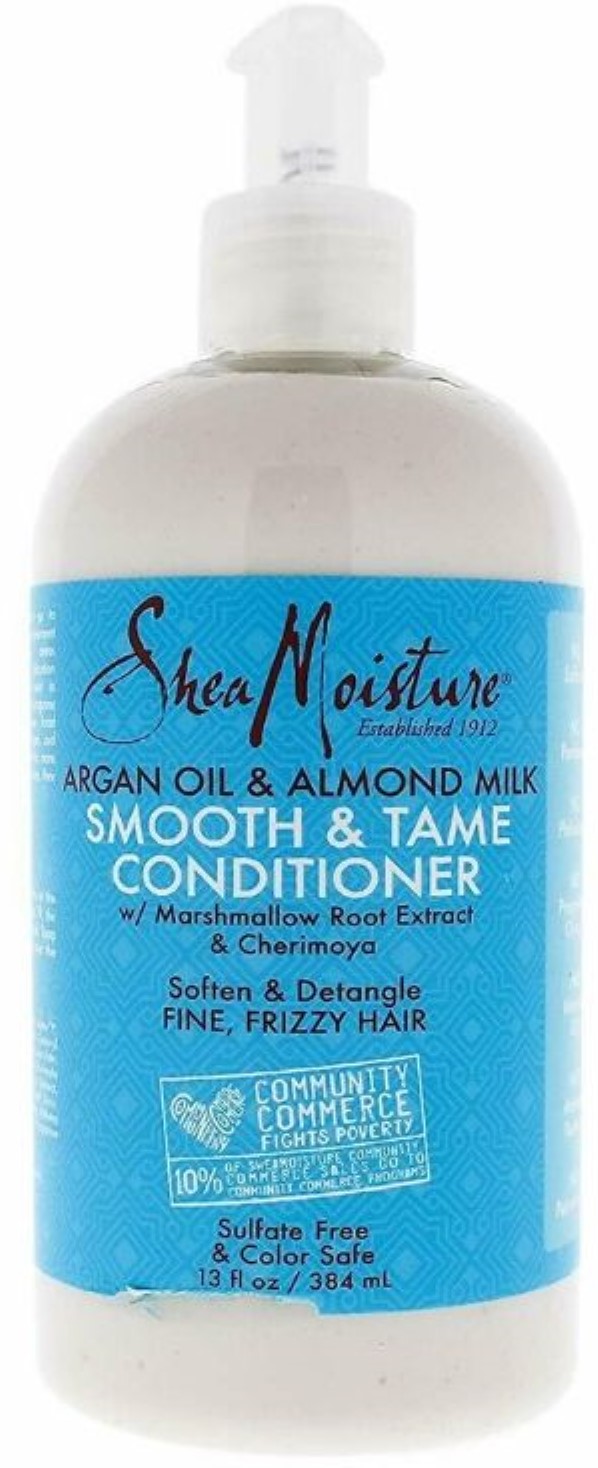 Shea Moisture Argan Oil & Almond Milk Smooth & Tame Conditioner for