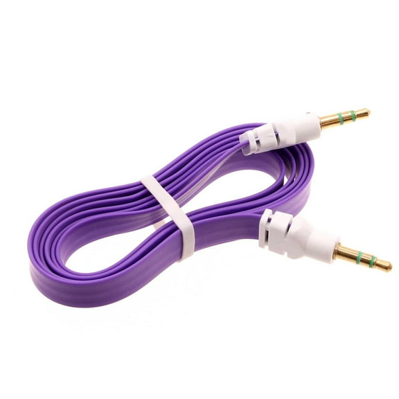 3.5mm Aux Cable for Samsung Galaxy A13 5G,A03s Phones - Adapter Car Stereo Aux-in Audio Cord Speaker Jack Wire Flat