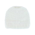 thumbnail image 1 of CTM® Tuque Tricotée Queue de Cheval d'Hiver (Femmes), 1 of 2