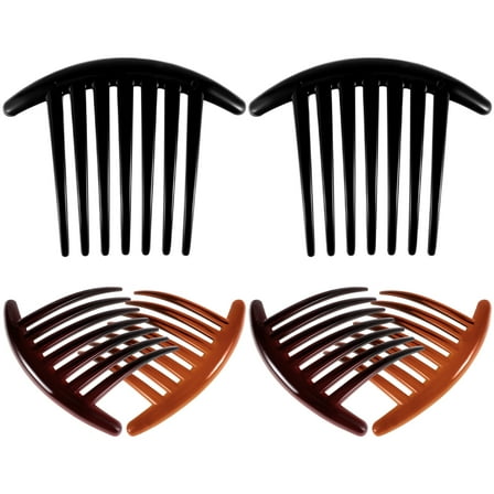 6pcs French Hair Side Combs Teeth Hair Comb Clip Hair Accessories for Women