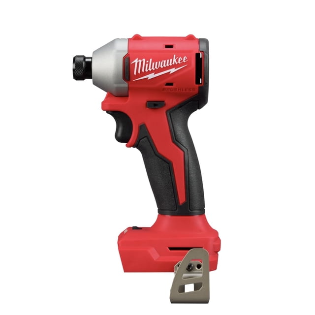 Atornillador de impacto Milwaukee M18 compacto sin escobillas de 3 velocidades
