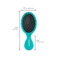 Conair Gentle Detangling TravelSize Cushion Hairbrush for Wet or Dry