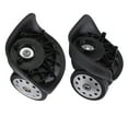 thumbnail image 2 of 1 Pair A88 Porous Wheel Suitcase Luggage Replacement Casters for Travel Bags Large SizeLarge Black, 2 of 8