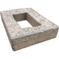 thumbnail image 4 of Ekena Millwork 4"W x 3"D x 7 7/8"H Universal Electrical Cover for EverStone Faux Stone Siding Panels, Boardwalk Bay, 4 of 5