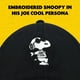 thumbnail image 3 of Gorra de béisbol Concept One Peanuts Snoopy Joe Cool Black, 3 of 6