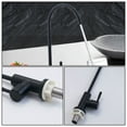 thumbnail image 4 of Miangastore Stainless Steel Kitchen Faucet with Gooseneck Design for Home Use Black 360 Degrees Rotation, 4 of 9