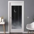 thumbnail image 2 of Night Stars Moon Window Privacy Film, Modern Abstract Art Cloud Fog Static Cling UV Sun Blocking Tint Film Heat Control Windows Films for Bedroom Bathroom, Window Stickers 35.4"x78.7", 2 of 7
