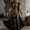 Black, variant on Dolkfu V-Neck Womens Fall Dresses Short Sleeve Halloween Black Maxi-Length Evening Gown Dresses Flowy Relaxed Fit Geometric Modern Dresses Black,L