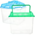 thumbnail image 2 of ACDANC Reptile Box Reptile Terrarium & Breeding Box: Feeding & Insect Viewing Container 4.84"X4.84"X4.13", 2 of 4
