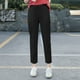 thumbnail image 1 of WILLBEST Pantalones Casuales para Mujer, Pantalones Palazzo de Cintura Alta de Verano para Mujer, Pantalones Largos de Pierna Ancha con Bolsillo para Un Uso Diario Cómodo y Elegante. Extra Grande, 1 of 5