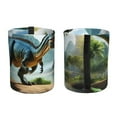 thumbnail image 2 of Easygdp Lake Forest Dinosaur A Car Trash Can Garbage Car Accessories Trash Can Car Waste Bin for for Driver and Passenger Any Vehicle, 2 of 7