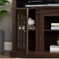 thumbnail image 5 of PAPROOS TV Stand for 65 Inch TV, Farmhouse Entertainment Center with 2 Doors & Adjustable Shelves, TV Console Table Media Console Cabinet for Living Room, Espresso, 5 of 6