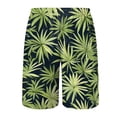 thumbnail image 5 of Gibobby Men's Beach Shorts Swim Shorts 2 in 1 Men's Swim Trunks 9" with Zipper Pockets Bathing Suit Built-in Board Shorts Swimwear Long Shorts(M,Green), 5 of 5