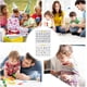 thumbnail image 3 of Doublesided magnetic letter board 2in1 learning writing playboard uppercase lowercase letters, 3 of 5