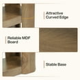 thumbnail image 4 of Finmind Freestanding 6-Tier Tall Bookshelf, 71-Inch Farmhouse Bookcase with Storage Shelves  for Home Office, Living Room, Bedroom, Rustic Brown, 4 of 10