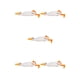 thumbnail image 2 of Yuarrent Señuelo de pato de superficie de cebo falso con mecanismo deslizante cebos flotantes para bagre de Lucio con hélice fuerte atracción No.2 5Conjunto, 2 of 6