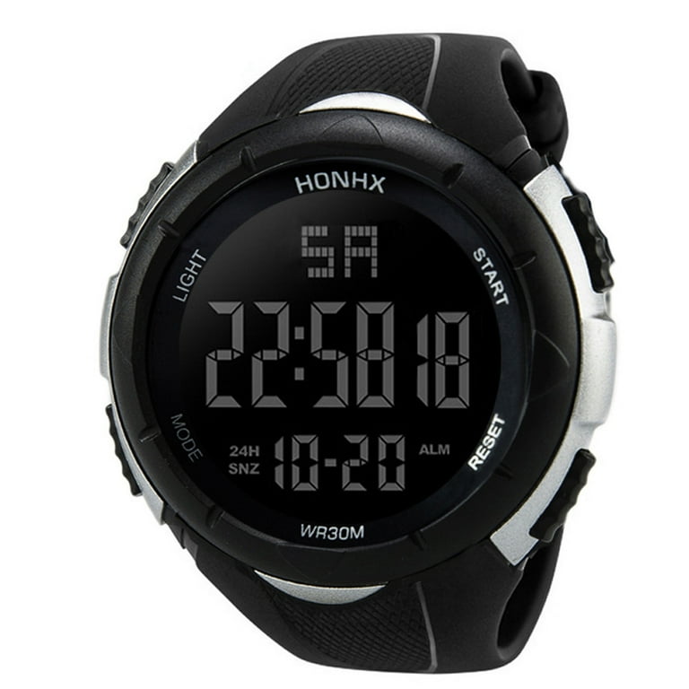 Clearance Digital Watch Watch For Men Luxury Mens Watch Men s Sport Watch Mens LED Wrist Watch Military Watches Life Waterproof Father s Day Gifts