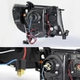 thumbnail image 2 of AKKON - For 2005-2011 Toyota Tacoma Runner Black LED Projector Headlights+ Black LED Tube Tail Lights Lamps, 2 of 7