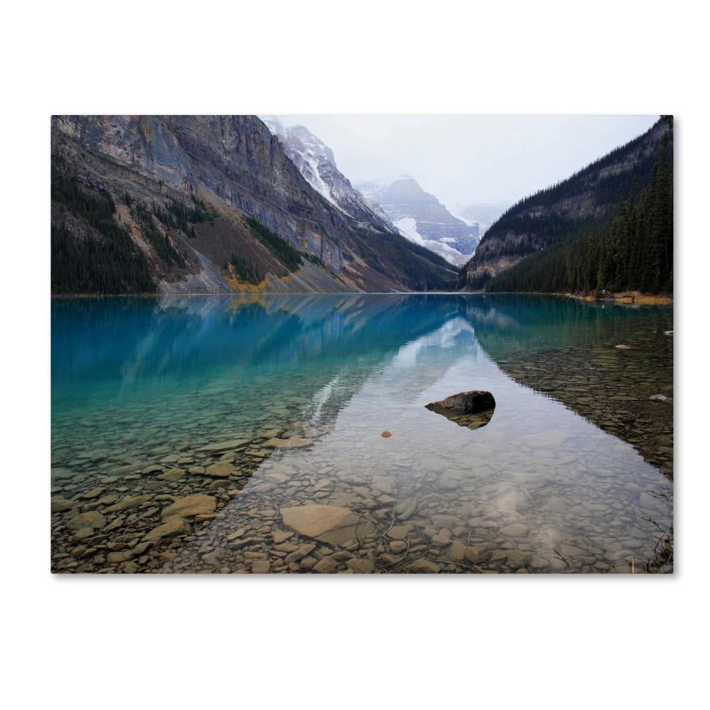 Trademark Fine Art "Lake Louise" Canvas Art by Pierre Leclerc