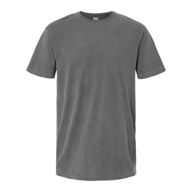 M&O T-Shirt Vintage Unisexe Teint en Pièce 6500M