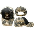 thumbnail image 2 of US ARMY STRONG VETERAN SIDE LINE STAR CAP HAT ACU CAMO, 2 of 5
