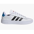 thumbnail image 2 of Adi-das Men’s Grand Court Alpha White Blue Rush, Size 11 US, 2 of 6