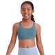 thumbnail image 1 of Top deportivo CRZ YOGA Butterluxe con tiras cruzadas azul talla pequeña, 1 of 6