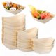 thumbnail image 2 of Solid Wood Sushi Tray for Desserts Salads Appetizers Food Grade Kitchen Serveware, 2 of 5