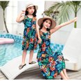 thumbnail image 3 of DDSOL Little Girl Dresses Sleeveless Sundresses For Summer 5T, 3 of 5