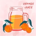 thumbnail image 3 of Swati, Siotia 15x15 Black Modern Framed Museum Art Print Titled - Orange Juice, 3 of 5