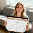 thumbnail image 4 of 18 Month Planner Wall Calendar With Protective Cover, Large 17X22 Inch Spacious Layout For Detailed Scheduling, 18-Month Extended Period January 2026 To June 2027 For, 4 of 6