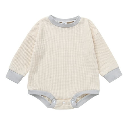 

6 Month Old Baby Boy Clothes Baby Boy Clothes 12 18 Months Summer Toddler Kids Child Baby Boys Girls Patchwork Color Block Long Sleeve Romper Bobysuit Outfits Clothes Dog Jumpsuit Boy