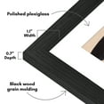 thumbnail image 5 of Americanflat 22" x 28" Wide Molding Picture Frame - Black, 5 of 8