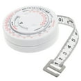 thumbnail image 6 of BQBQERT BMI Body Mass Retractable Tape 150cm Measure Calculator Diet Weight Loss, 6 of 7