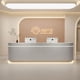 thumbnail image 4 of Beauty Conference Reception Desk Information Grocery Checkout Cashier Counter Information Standing Comptoir Magasin Furniture My Lux Decor Round, 4 of 6