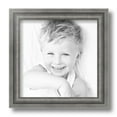 thumbnail image 2 of ArtToFrames 9" x 9" Muted Cold Silver Picture Frame, 9x9 inch Silver MDF Poster Frame (WOM-4682), 2 of 7