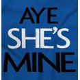 thumbnail image 1 of Aye Matching Set His Hers Cute Funny Men's Long Sleeve Tee T Shirt Brisco Brands 2X, 1 of 4