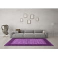 thumbnail image 3 of Ahgly Company Indoor Rectangle Persian Purple Traditional Area Rugs, 4' x 6', 3 of 4