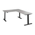 thumbnail image 2 of Move 60 Series 60W L Shaped Standing Desk in Platinum Gray - Engineered Wood, 2 of 7