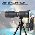 thumbnail image 4 of 10-300X40 Full HD Monocular Telescope Phone Camera Zoom Starscope Hiking Hunting, 4 of 13