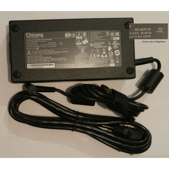 New Acer Predator G9-593 G9-793 PT715-51 Laptop Ac Adapter Charger 230W