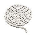 thumbnail image 1 of Cadena de bicicleta Cadena de bicicleta duradera completamente electrochapada Universal 114 enlaces rápidos cadenas de bicicleta de montaña piñón fijo de una sola velocidad JShteea El nuevo, 1 of 9