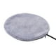 thumbnail image 2 of Almohadilla térmica para mascotas a temperatura ajustable | Alfombra calefactable interior para perro y gato | Protección segura contra el sobrecalentamiento | Poliéster gris suave | 110V, 2 of 6