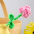 thumbnail image 5 of 100 Pieces Pipe Cleaners Chenille Stem, Solid Color Pipe Cleaners Set for Pipe Cleaners DIY Arts Crafts Decorations, Chenille Stems Pipe Cleaners (Pink), 5 of 7