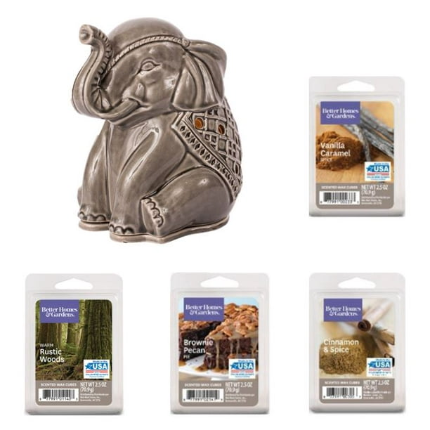 Better Homes & Gardens 5Piece Wax Warmer Gift Set, Elephant 24