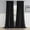 Black, variant on White Patio Window Curtains for Home Decoration, Half Light Blocking Curtain Panels for Sliding Door, 52 x 102 Inches, 2 Panels, Pure White