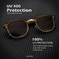 thumbnail image 2 of YIXIGGC Polarized Sunglasses for Men and Women Semi-Rimless Frame Driving Sun glasses UV Blocking DYF329-1501, 2 of 5